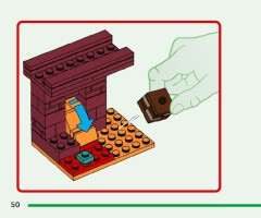 LEGO 21266 instructions page 50 – build guide