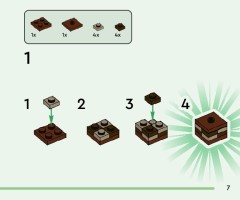 LEGO 21266 instructions page 7 – build guide