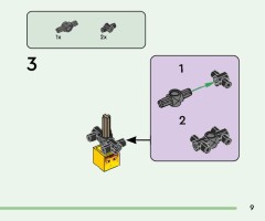 LEGO 21266 instructions page 9 – build guide