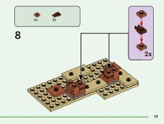 LEGO 21267 instructions page 19 – build guide