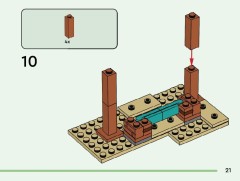LEGO 21267 instructions page 21 – build guide