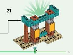 LEGO 21267 instructions page 33 – build guide