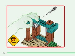 LEGO 21267 instructions page 40 – build guide