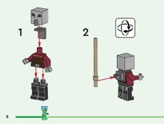 LEGO 21267 instructions page 8 – build guide