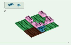 LEGO 21268 instructions page 15 – build guide