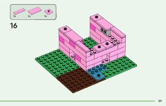 LEGO 21268 instructions page 23 – build guide