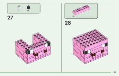 LEGO 21268 instructions page 33 – build guide