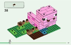 LEGO 21268 instructions page 43 – build guide