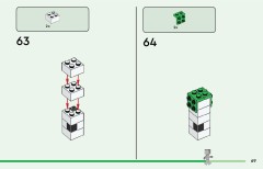LEGO 21268 instructions page 69 – build guide