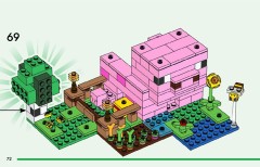 LEGO 21268 instructions page 72 – build guide