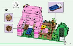 LEGO 21268 instructions page 73 – build guide