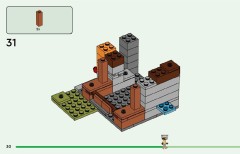 LEGO 21269 instructions page 30 – build guide