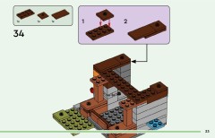 LEGO 21269 instructions page 33 – build guide