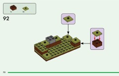 LEGO 21269 instructions page 70 – build guide