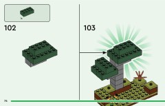 LEGO 21269 instructions page 76 – build guide