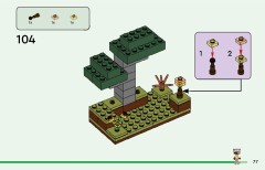 LEGO 21269 instructions page 77 – build guide