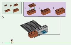 LEGO 21269 instructions page 8 – build guide
