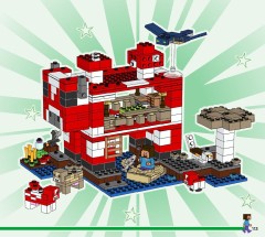 LEGO 21270 instructions page 113 – build guide