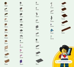 LEGO 21270 instructions page 119 – build guide