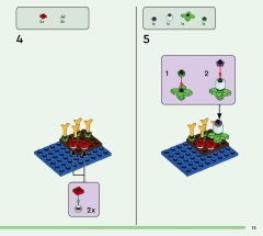LEGO 21270 instructions page 15 – build guide