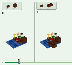 LEGO 21270 instructions page 16 – build guide