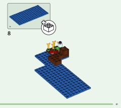 LEGO 21270 instructions page 21 – build guide