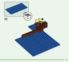 LEGO 21270 instructions page 23 – build guide