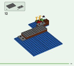 LEGO 21270 instructions page 25 – build guide