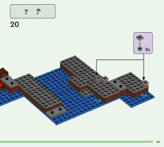 LEGO 21270 instructions page 33 – build guide