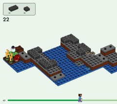 LEGO 21270 instructions page 42 – build guide