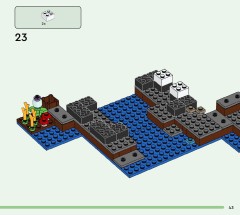 LEGO 21270 instructions page 43 – build guide