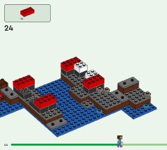 LEGO 21270 instructions page 44 – build guide
