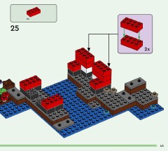 LEGO 21270 instructions page 45 – build guide