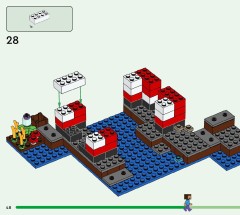 LEGO 21270 instructions page 48 – build guide