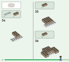 LEGO 21270 instructions page 54 – build guide