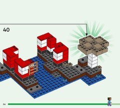 LEGO 21270 instructions page 56 – build guide