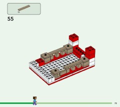 LEGO 21270 instructions page 73 – build guide