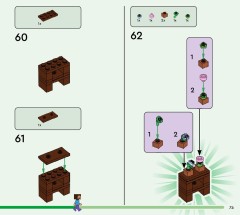 LEGO 21270 instructions page 75 – build guide