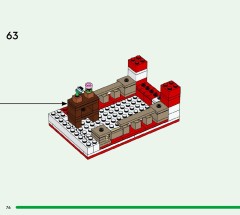 LEGO 21270 instructions page 76 – build guide