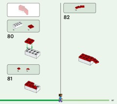 LEGO 21270 instructions page 87 – build guide
