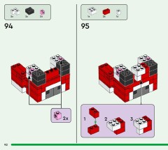 LEGO 21270 instructions page 92 – build guide