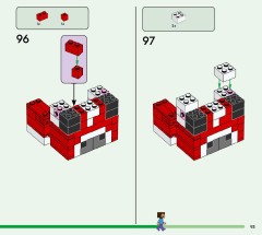 LEGO 21270 instructions page 93 – build guide