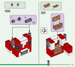 LEGO 21270 instructions page 95 – build guide