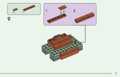 LEGO 21271 instructions page 11 – build guide