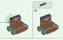 LEGO 21271 instructions page 17 – build guide
