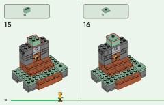 LEGO 21271 instructions page 18 – build guide