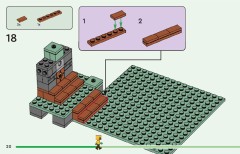LEGO 21271 instructions page 20 – build guide