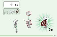 LEGO 21271 instructions page 23 – build guide