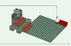 LEGO 21271 instructions page 25 – build guide