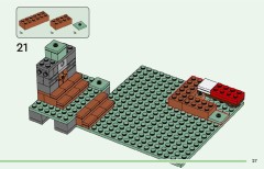 LEGO 21271 instructions page 27 – build guide